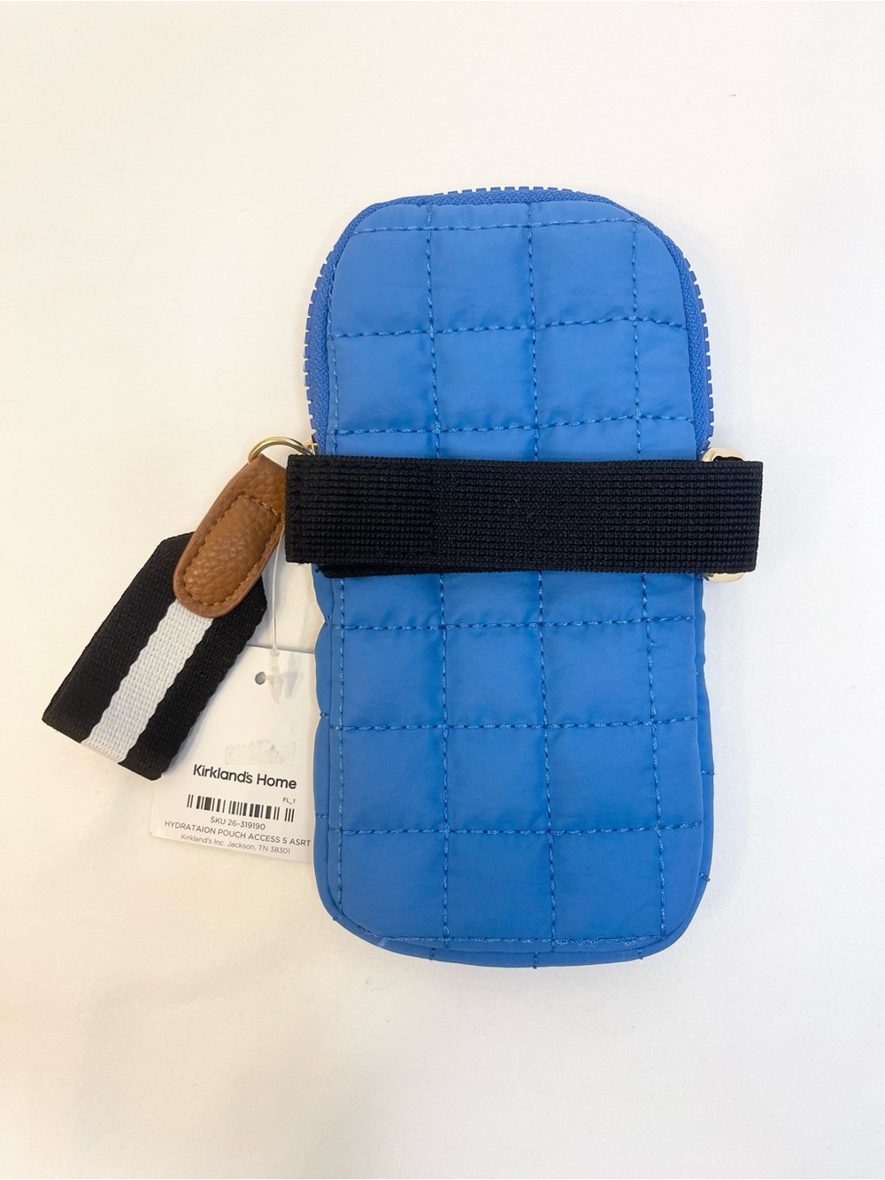 Water Bottle Pouch Shiraleah Ezra Blue Tumbler Fanny Pack - Picture 3 of 6